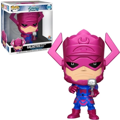 Afbeelding van Funko Pop! Marvel: Fantastic Four Galactus with Silver Surfer (Metallic) (10 Inch) #809