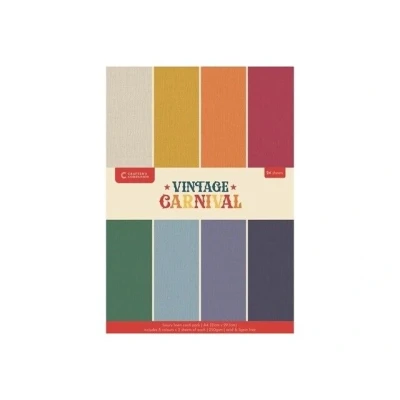 Afbeelding van CC Vintage Carnival Luxury Linen Cardstock A4