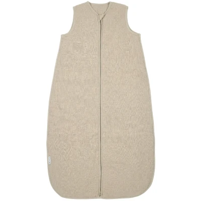 Afbeelding van Meyco baby Uni slaapzak gevoerd pre washed hydrofiel sand 90cm