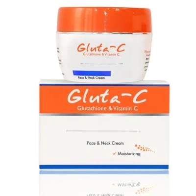 Afbeelding van Gluta C 4x skin lightening gezicht en nek crème SPF30, 25gr