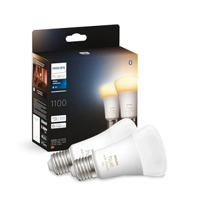 Image de Philips Hue White Ambiance E27 1100 lm Lot de 2