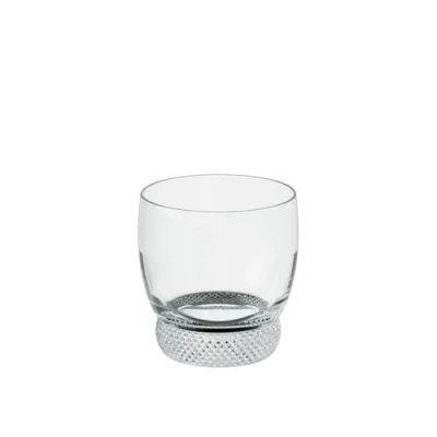 Afbeelding van Villeroy en Boch Octavie Whiskyglas, nostalgisch kristalglas met spitse steendecoratie onder de Kuppa, helder, vaatwasmachinebestendig, 360 ml
