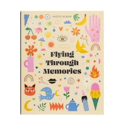 Afbeelding van Grupo Erik fotoalbum 13 x 20 cm Flying Memories 96 hoezen en zachte omslag voor kinderen, tas