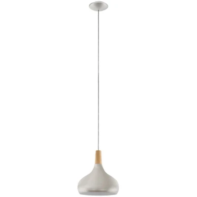 Afbeelding van EGLO Sabinar Hanglamp E27 Ø 28 cm Zilver