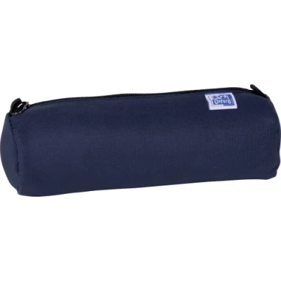 Afbeelding van OXFORD Ronde etui, kleuren, 1 vak, inhoud: 22 x 7 cm, ritssluiting, polyester, blauw
