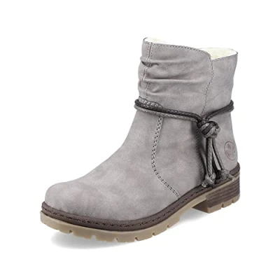 Afbeelding van Rieker Y7439 Enkellaarzen voor dames, Grijs (40)