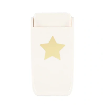 Afbeelding van Vaessen creative Robuuste Maxi, ster, sterke perforator, kurk, schuimpapier en andere creatieve vrijetijdsbenodigdheden, snijgrootte 3,5 cm diameter, polyvinylchloride, roze