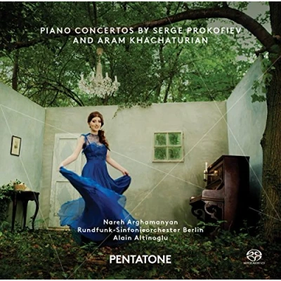 Afbeelding van Nareh Arghamanyan, Alain Altinoglu Piano Concertos by Serge Prokofiev and Aram Khachaturian (Super Audio CD)