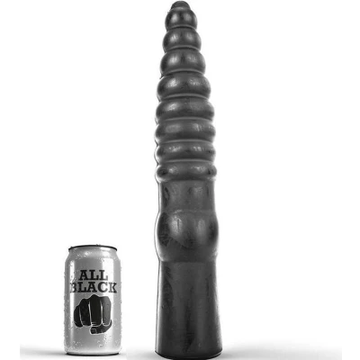 Afbeelding van Grote Zwarte Dildo 34 cm Levensecht Gevoel