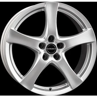 Afbeelding van BORBET 4 gat 15duim 100mm lichtmetalen Velg F briljant zilver geschilderd 8135637