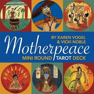 Afbeelding van Mini Motherpeace Round Tarot Deck