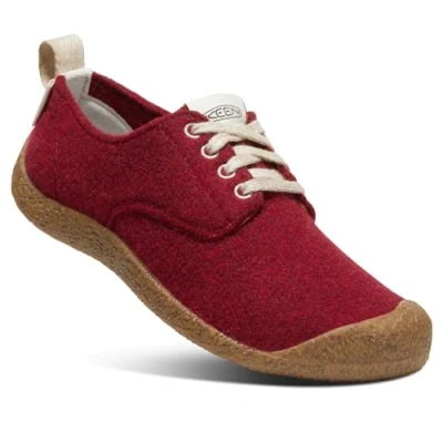 Afbeelding van KEEN Mosey Derby Sneakers voor dames, Rood berkenvilt