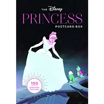 Afbeelding van Disney Princess wenskaarten box: 100 verzamelkaarten