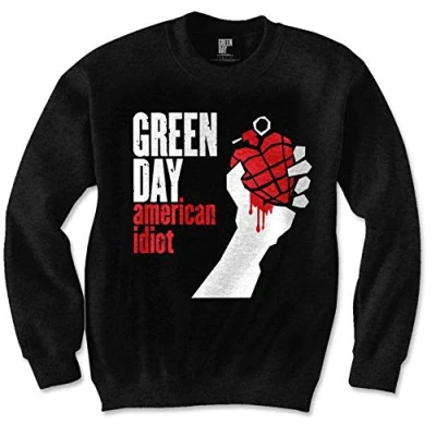 Afbeelding van Green Day American Idiot Sweater/trui XL Zwart