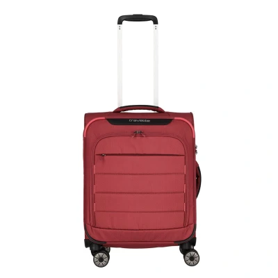 Afbeelding van Travelite Skaii 4 Wheel Trolley S red Handbagage koffer