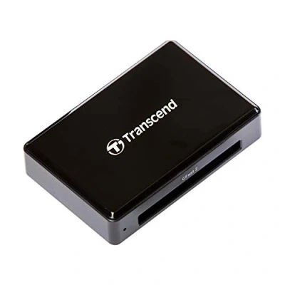 Afbeelding van Transcend RDF2 Externe geheugenkaartlezer USB 3.1 Gen 1 Zwart