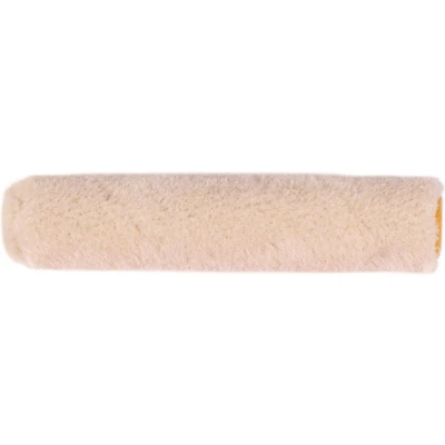 Afbeelding van Verfrol velours aflakken 10cm wit (10st)