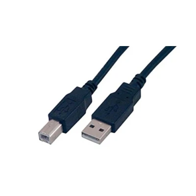 Afbeelding van MCL 2m USB2.0 A/B USB kabel A B Zwart