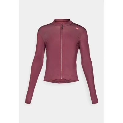 Afbeelding van Castelli Espresso Thermal Wielershirt, Heren, Maat: Large, Deep bordeaux