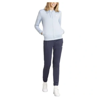 Afbeelding van adidas Linear Track Trainingspak voor dames, Wonder Blauw/Legend ink/Wit