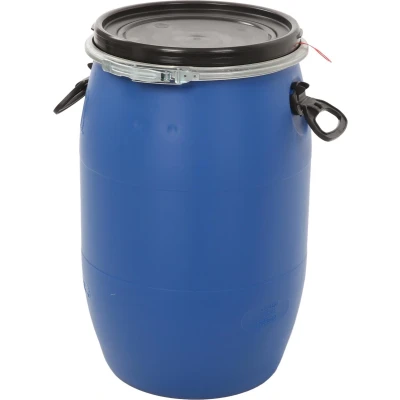 Afbeelding van Stapelbare afvalton met deksel 60 liter