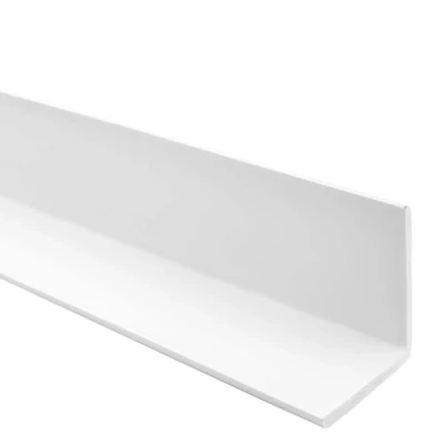 Afbeelding van Quest PVC kunststof hoekprofiel 35 x mm, randbescherming, zonder tape, 130 cm, wit