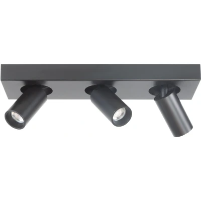 Afbeelding van Highlight Spot Eliano 3 lichts L 36 cm zwart