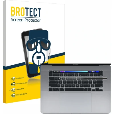 Afbeelding van BROTECT privacy screenprotector voor Apple MacBook Pro 16&quot; 2019 (ALLEEN Touch Bar) Folie Beschermfolie Blauwlichtfilter