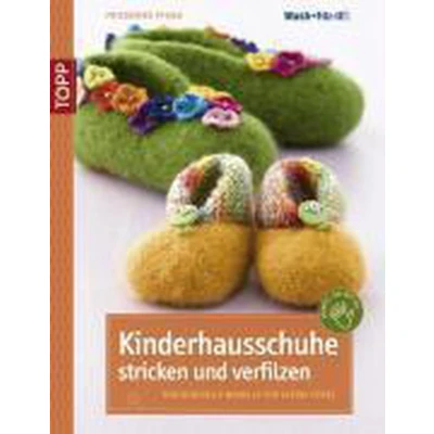 Afbeelding van Kinderhausschuhe stricken und verfilzen