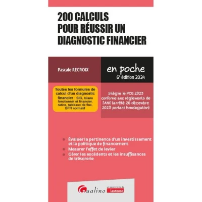 Image de 200 calculs pour réussir un diagnostic financier