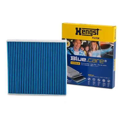 Afbeelding van HENGST FILTER E2998LB Interieurfilter Met antibacteriële werking 253 234 30 VOLKSWAGEN: Tiguan II, Touran Passat B8 Variant, AUDI: Q2