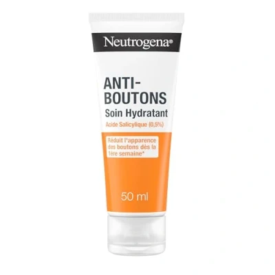 Afbeelding van Neutrogena Anti puistjes vochtinbrengende crème (tube van 50 ml) Gezichtscrème met salicylzuur (0,5%)