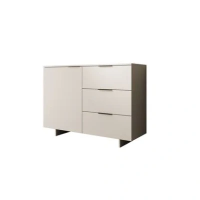 Afbeelding van Meubella Dressoir Ankara Beige 120 cm