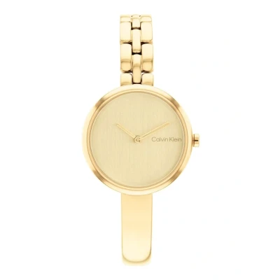 Afbeelding van Calvin Klein dames Horloge CK25200279 in de kleur Goud