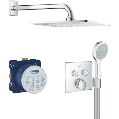 Afbeelding van GROHE Grohterm SmartControl Comfortset inbouw F serie 254 mm