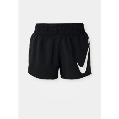 Afbeelding van NIKE w nk one swsh hbr df mr 3in br Hardloop legging zomer dames Zwart, wit