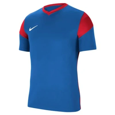 Afbeelding van Nike Park Derby III herenshirt met korte mouwen, Royal Blue / Universit Rood Wit
