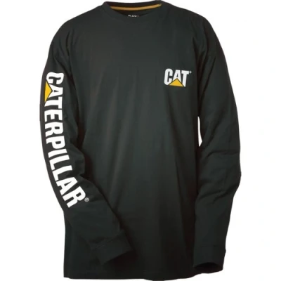 Afbeelding van Caterpillar Cat Longsleeve voor heren X Large zwart