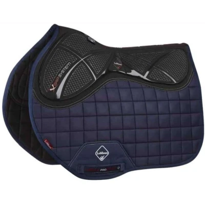 Afbeelding van LeMieux Zadeldekje X Grip Square EuroJump Navy L (Full)