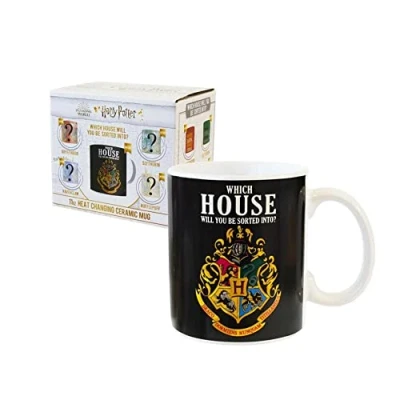Afbeelding van Harry Potter Kleur veranderende Mok In geschenk doos Which House? (4 mogelijkheden) 325 ml.