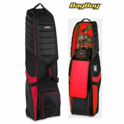Afbeelding van BagBoy T 750 Golfreistas, zwart/rood