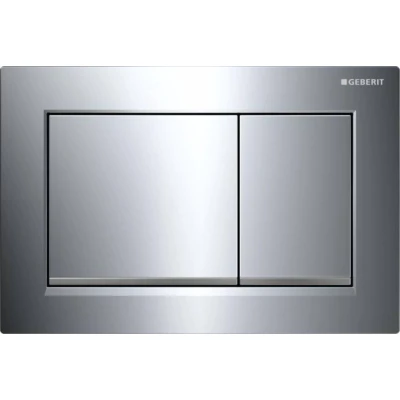 Afbeelding van Geberit Omega30 bedieningsplaat, voor 2 toets spoeling, designstrook