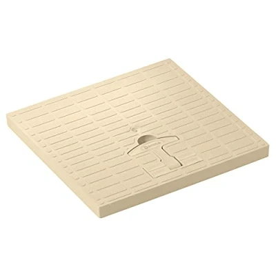 Afbeelding van Jardibric Zichtdeksel met handvat van versterkt polypropyleen zand regenwaterverzamelaar schone afmetingen 38 x cm voor blikken 40 cm.