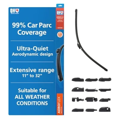 Afbeelding van Ruitenwisser Quinton Hazell QAW1014 355mm RENAULT: Clio 4, Captur, Twingo 3, FIAT: 500 Hatchback, C Convertible, 500X, NISSAN: Juke, MICRA 4
