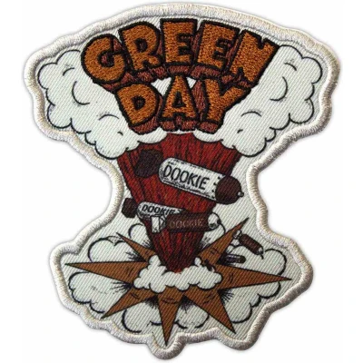Afbeelding van Green Day Dookie Bombs Patch Wit/Multicolours