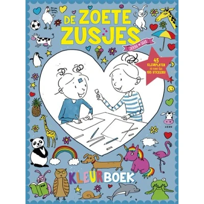 Image de De Zoete Zusjes kleurboek