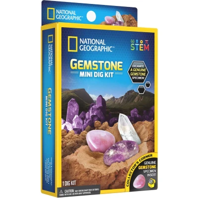Afbeelding van National Geographic Dig Gem Set (Impulse Mini Gem)