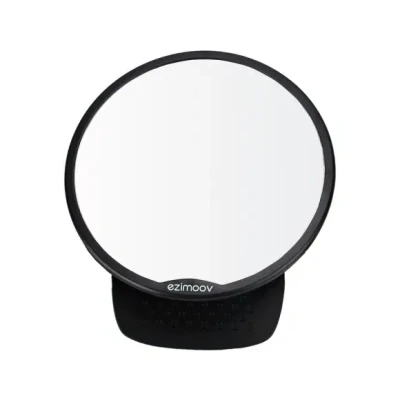 Afbeelding van EZI MIRROR ROUND Eco friendly Mooie ronde Auto spiegel baby achterbank kind zien verstelbaar duurzaam