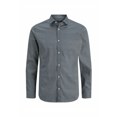 Afbeelding van Jack &amp; Jones Premium Overhemd, Heren, Maat: Large, Navy blazer