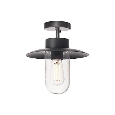 Afbeelding van SLV 1000823 MOLAT LED buitenlamp (plafond) E27 60 W Antraciet